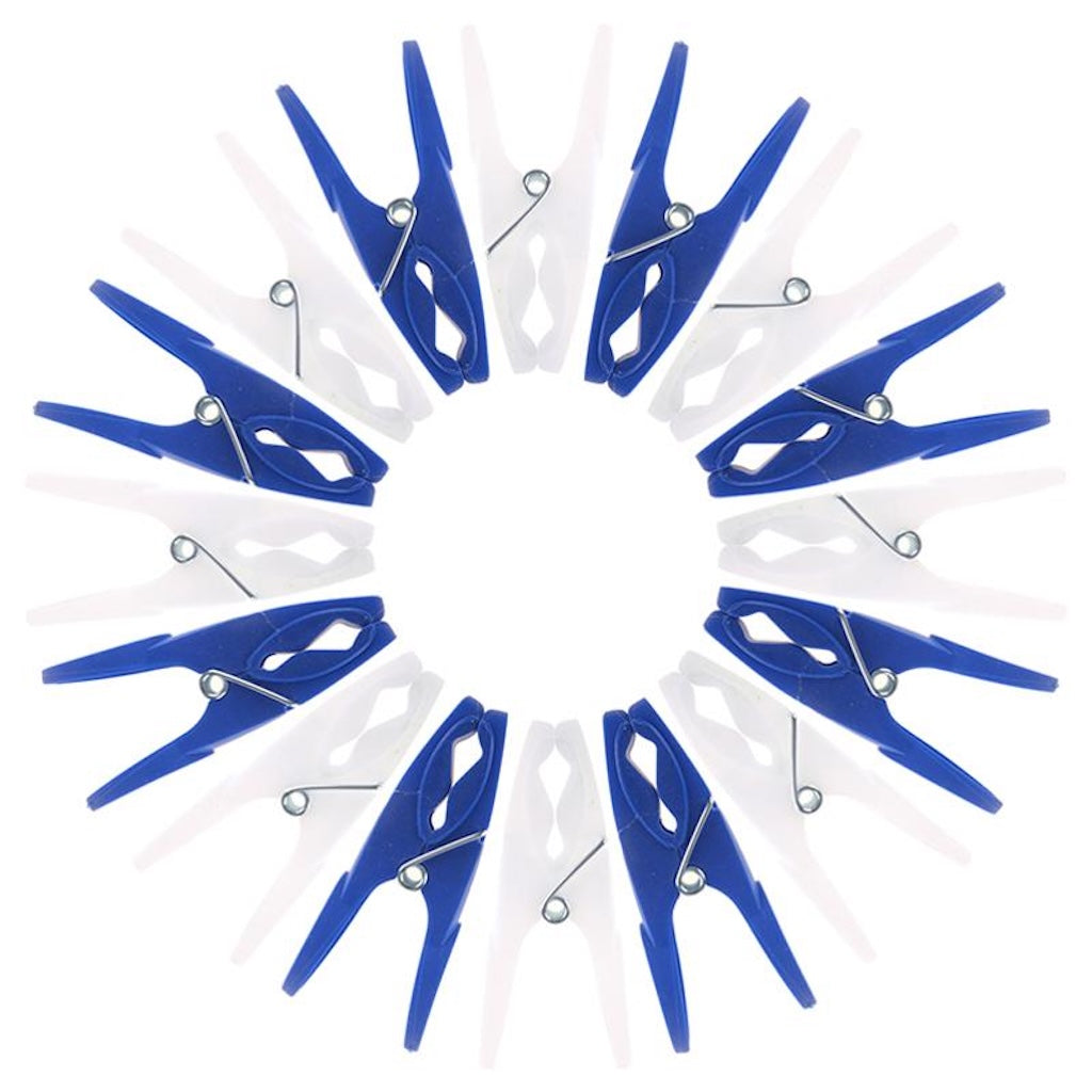 Xtra Kleen Plastic Cloth Pegs 20Pcs 133635