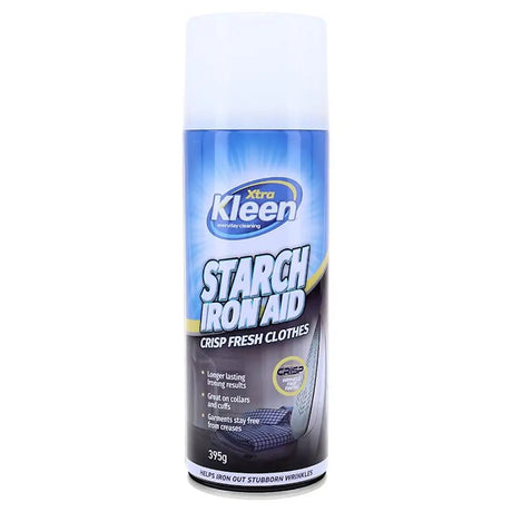 Kleen Starch Iron Aid can on a white background