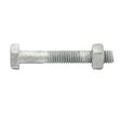 Zenith M6x40mm Hex Head Bolt & Nut Galvanised