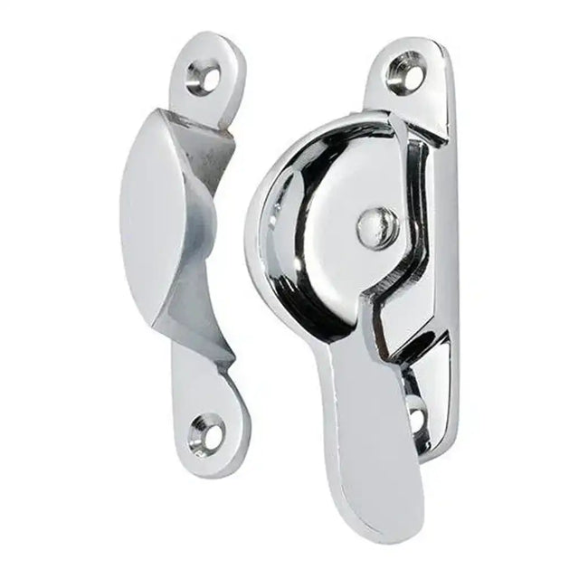 Zenith Sash Window Fastener Chrome Plated WJA0000