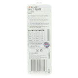 Zenith Wall Plug White 3/16"x25mm For 4-6 Gauge Screw EAU0225