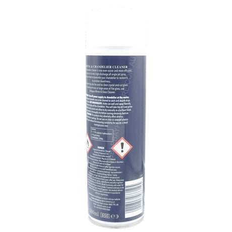 Antiquax Crystal Chandelier cleaner is Easy to use, suspended glass objects can be cleaned in place without the need to dismantle.