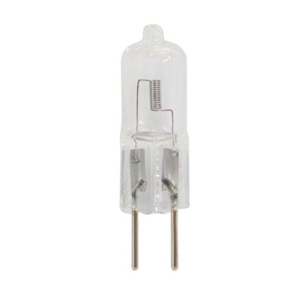 Bi - Pin Quartz Halogen Light Bulb G6.35 12V 20W Clear