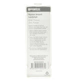 Bremick Nylon Insert Lock Nut 5/16" Zinc 15Pcs NNYWZ0800P4