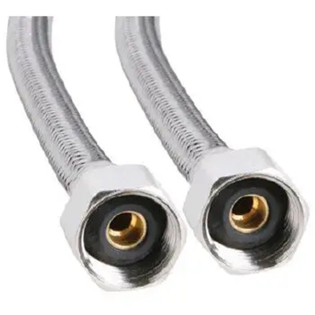 Bromic SS316 Water Connector Hose 1/2BSPF 8X450mm 8WSB0450 - 1