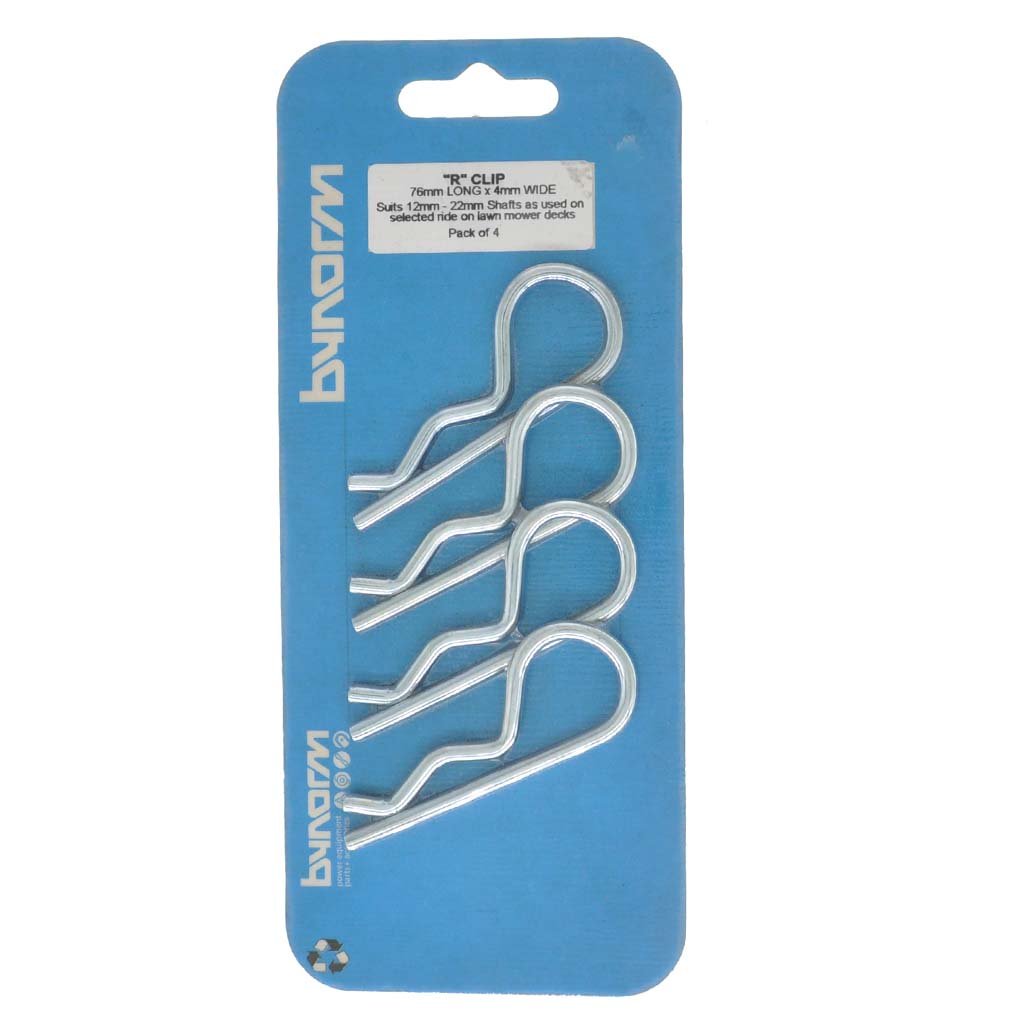 Bynorm R Clip 76x4mm 4Pcs 850 - 012P