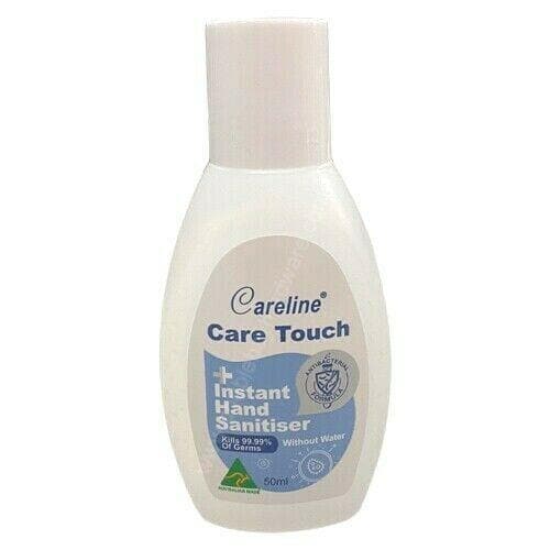 Careline Care Touch Instant Hand Sanitiser Gel 50ml - DoubleBayHardware