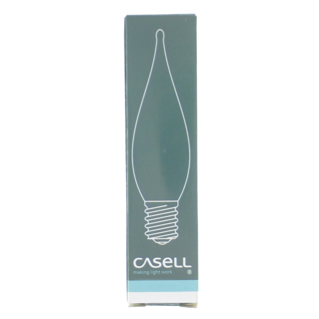 Casell GS1 Candle Incandescent Light Bulb E14 240V 15W Clear