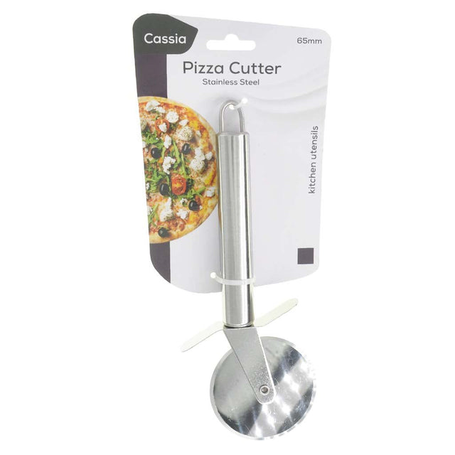 Cassia Stainless Steel Pizza Cutter 65mm KT - 648