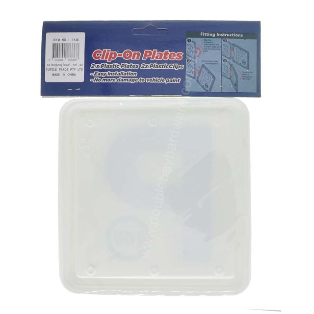 Clip - On Plates Green P NSW 7136