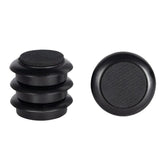 Cold Steel Anti Slip Round Castor Cups Black 45mm 35119