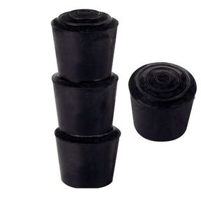 Cold Steel Chair Tips Rubber Black Round 6mm 4Pc 35000