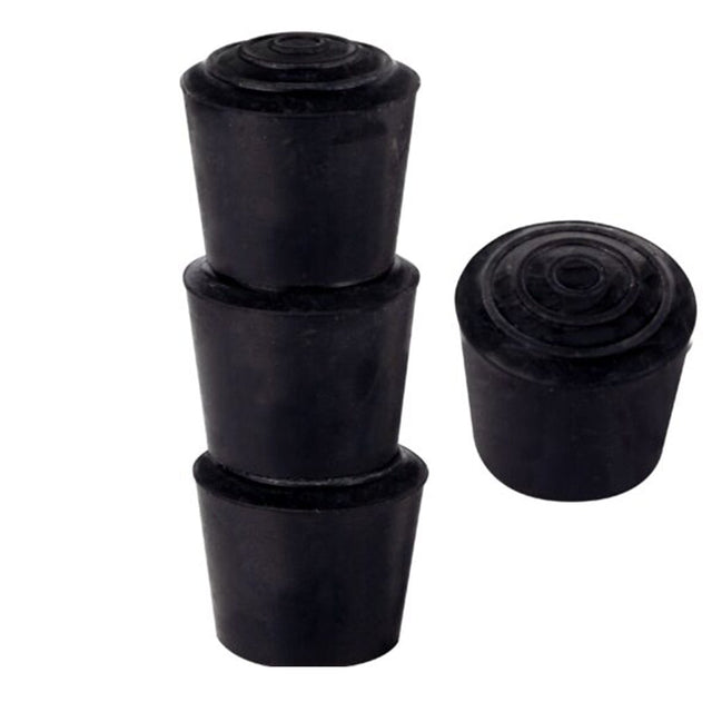 Cold Steel Chair Tips Rubber Black Round 6mm 4Pc 35000