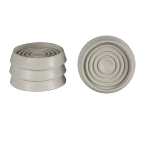 Cold Steel Round Rubber Castor Cups Ivory 44mm 35125