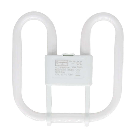 Crompton 2D Butterfly Fluorescent Tube GR8 16W/827 2Pins CLC16WW2PIN