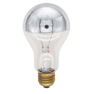 Crompton Crown Silver Top Incandescent Light Bulb E27 240/250V 100W 11113