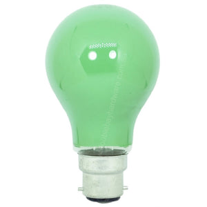 Crompton GLS Party Coloured Incandescent Light Bulb B22 240V 60W Green 14263