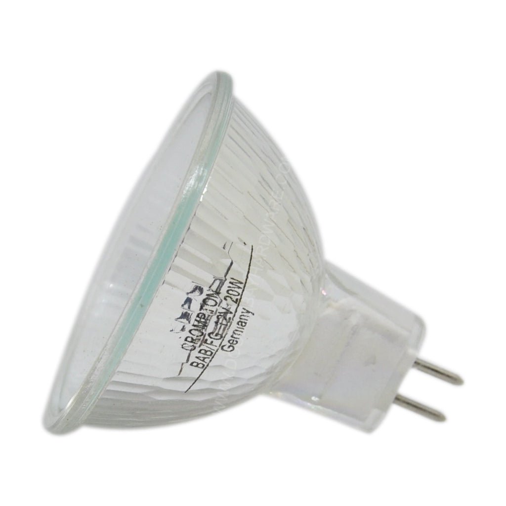 Crompton MR16 Halogen Light Bulb GU5.3 12V 20W 36° BAB 11062