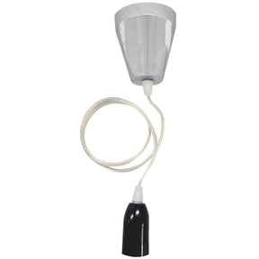 Crompton Pendant Suspension Kit B22 Polished Chrome 850mm 26737