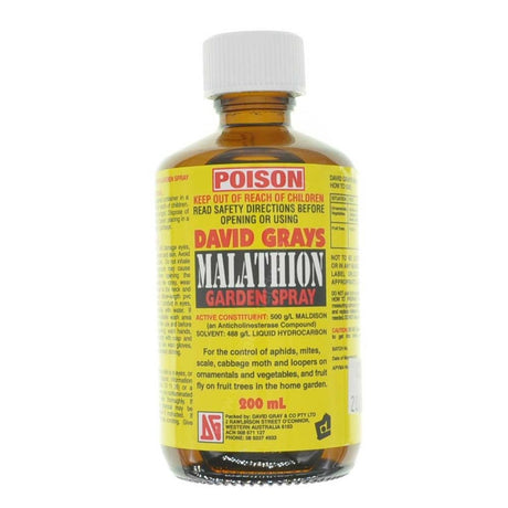 DAVID GRAYS Malathion Garden Spray 200ml 9445