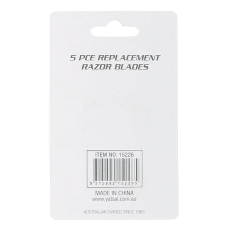 DURAMAX 5 Pieces Razor Blade 15226