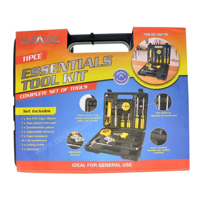 DURAMAX Essentials Tool Kit 11Pcs HAR - 709