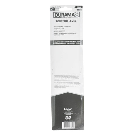 DURAMAX Magnetic Torpedo Spirit Level HAR - 492