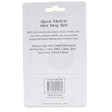 DURAMAX Metric Hex Key Set 8Pcs HAR - 738