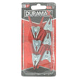 Duramax Mini Metal Spring Clamps 30mm Opening 6Pcs 15229