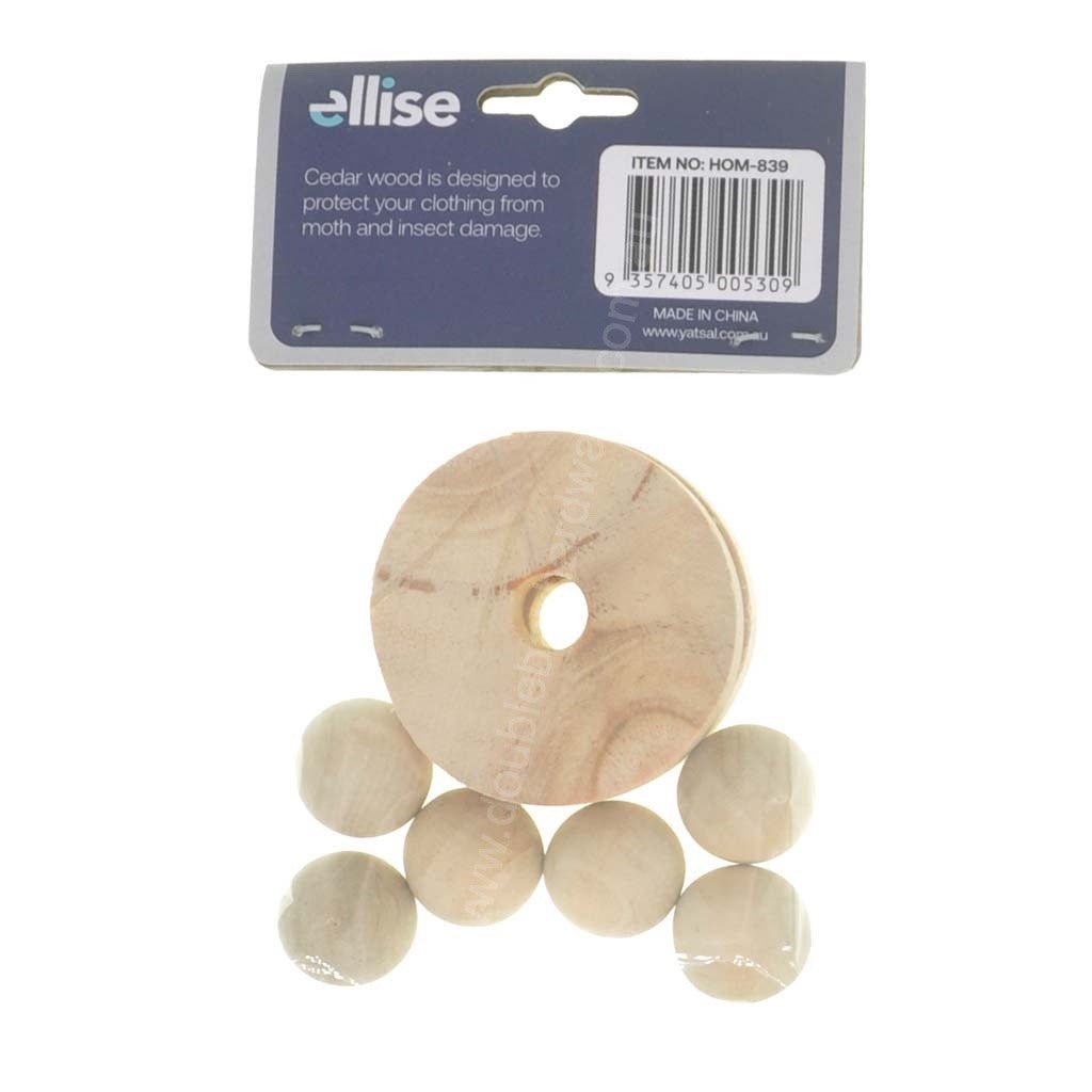 ellise Cedar Moth Balls 8pcs HOM - 839