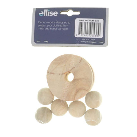 ellise Cedar Moth Balls 8pcs HOM - 839