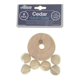 ellise Cedar Moth Balls 8pcs HOM - 839