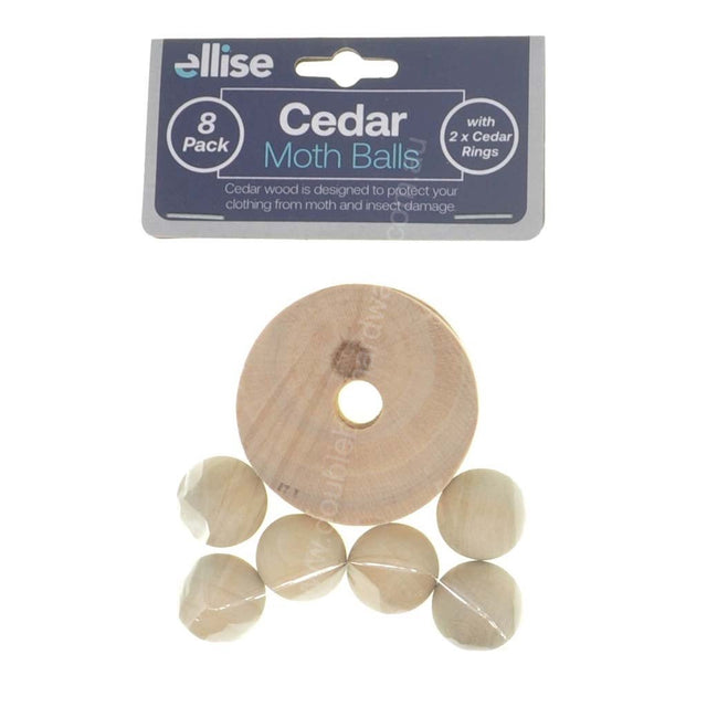 ellise Cedar Moth Balls 8pcs HOM - 839