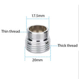 Faucet Tap Adapter For Connect Shower Hose to 17.5mm Female Thread Tap