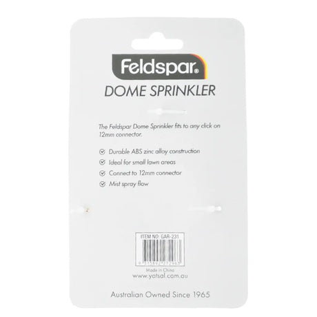 Feldspar Metal Dome Sprinkler 6M Radius GAR - 231