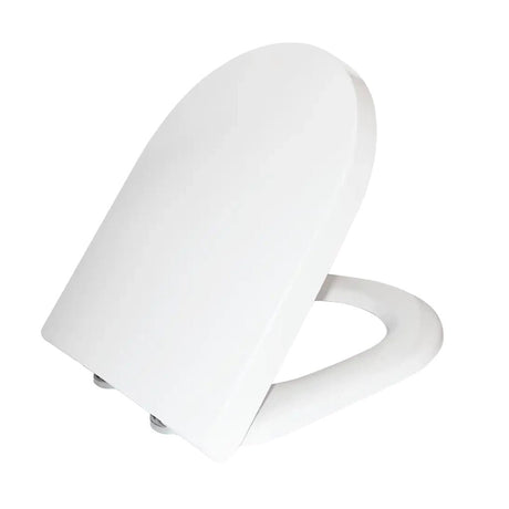 Fix - A - Loo Hygenix Premier Soft Close D Shape Toilet Seat Top & Bottom Fixing 245496
