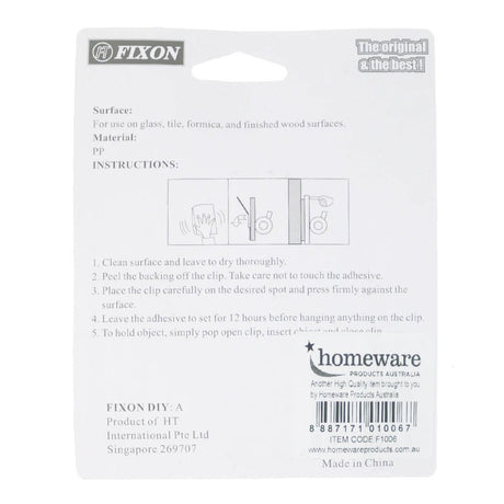 Fixon Adhesive Cable Organizer 100g F1006