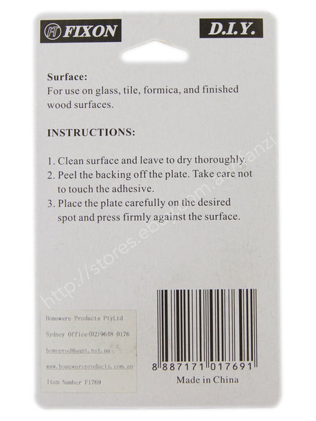 Fixon Adhesive Sign Number 9 59x49x2mm F1769
