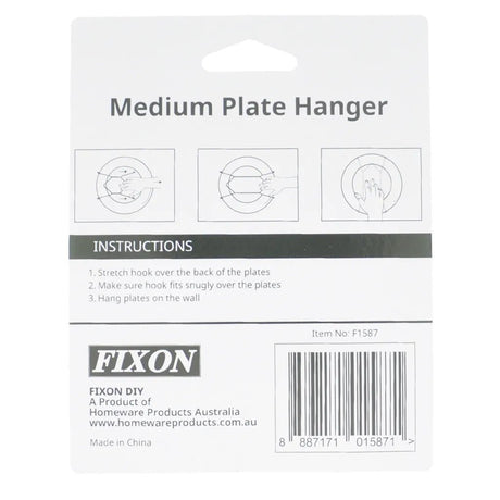 FIXON Plate Hanger Medium 19 - 26cm Plate F1587