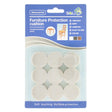 Furniture Protection Cushion Trimming Mat Round 25mm 18Pcs 2186