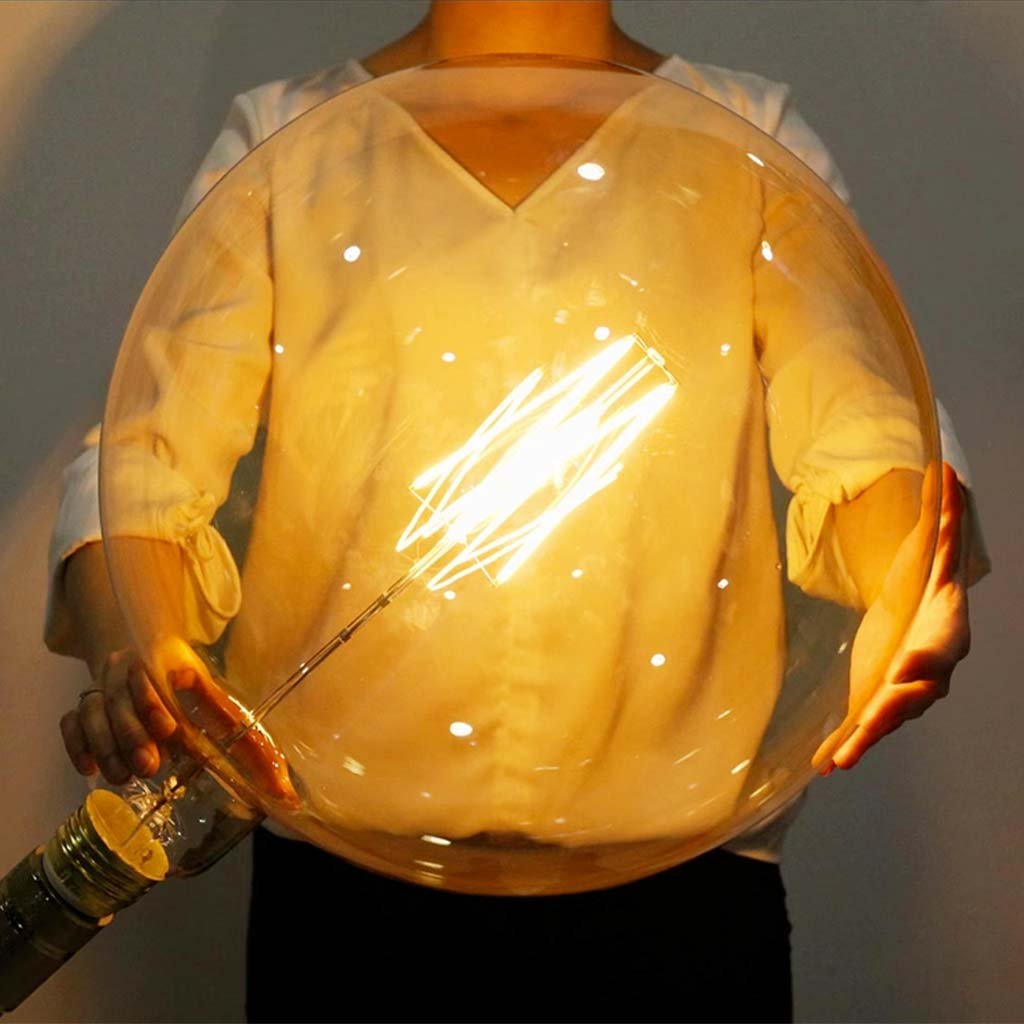 G380 Giant Size Filament Spherical LED Light Bulb E40 240V 6W W/W