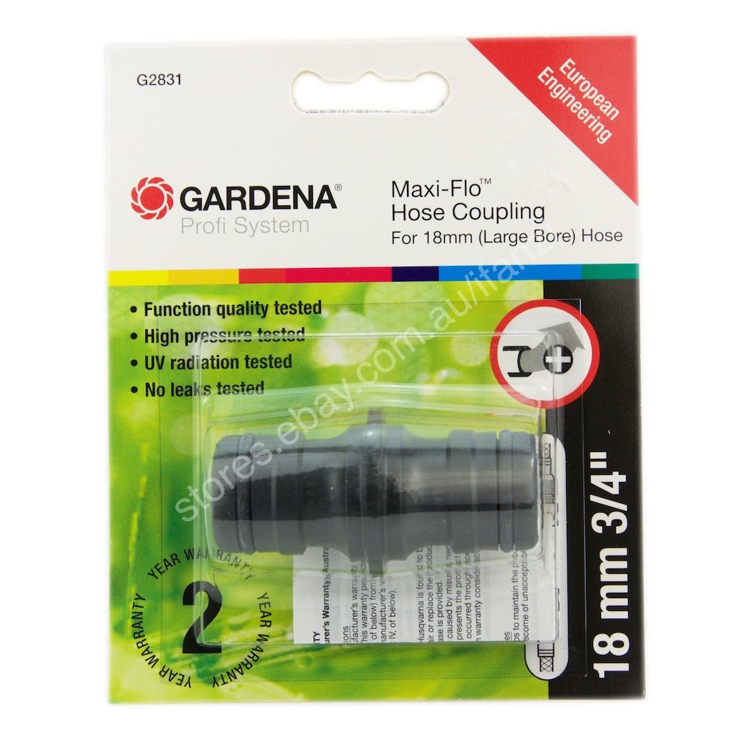 GARDENA Maxi - Flo 18mm Hose Coupling G2831