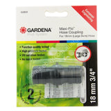 GARDENA Maxi - Flo 18mm Hose Coupling G2831