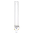 GE BIAX Compact Fluorescent Light Bulb GX23 13W/827 F13BX/SPX27