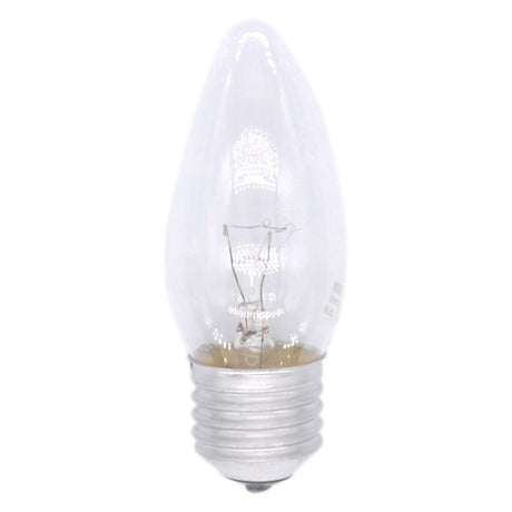 GE Candle Incandescent Light Bulb E27 240V 40W Clear 2Pcs
