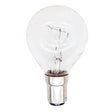 GE Fancy Round Incandescent Light Bulb B15 240V 25W Clear 2Pcs