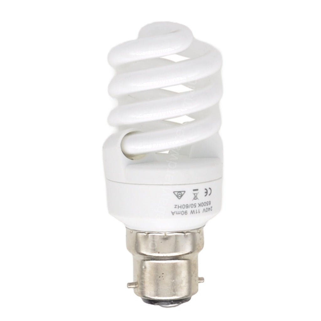GLOBAL Energy Saving Light Bulb B22 240V 11W C/W