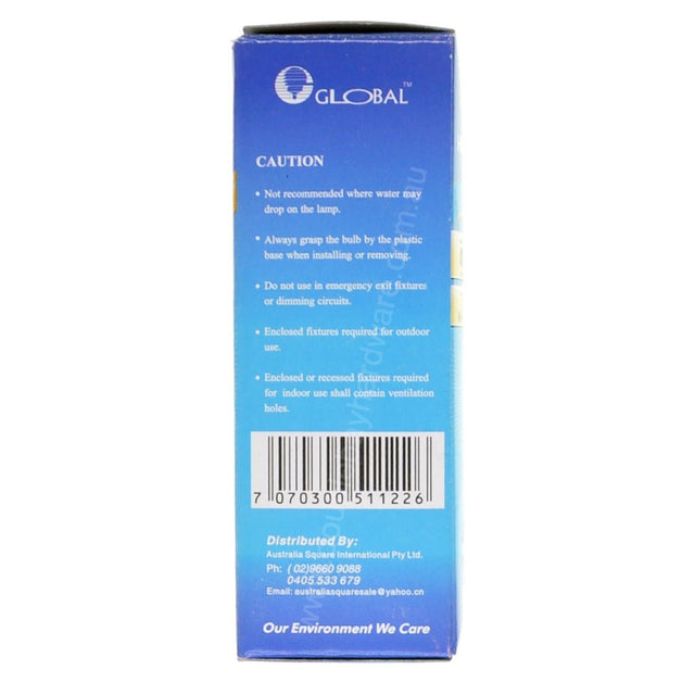 GLOBAL Energy Saving Light Bulb B22 240V 11W C/W