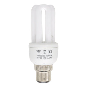 GLOBAL Energy Saving Light Bulb B22 240V 9W D/L