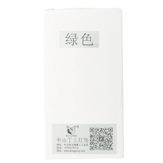 GLS Coloured Incandescent Light Bulb B22 240V 15W Green